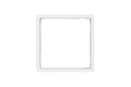 Cover Frame 71-S Painted Plastic Helvetia White – Eelectron