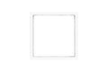 Cover Frame 71-S Painted Plastic White – Eelectron