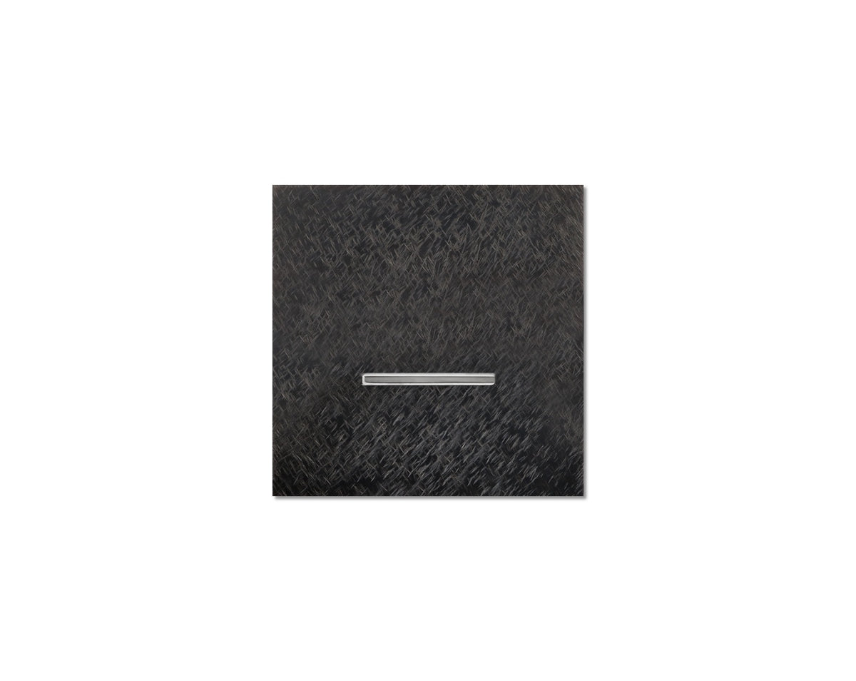 Chopin - 1-gang - fer forgé gunmetal - single lever chrome without LED