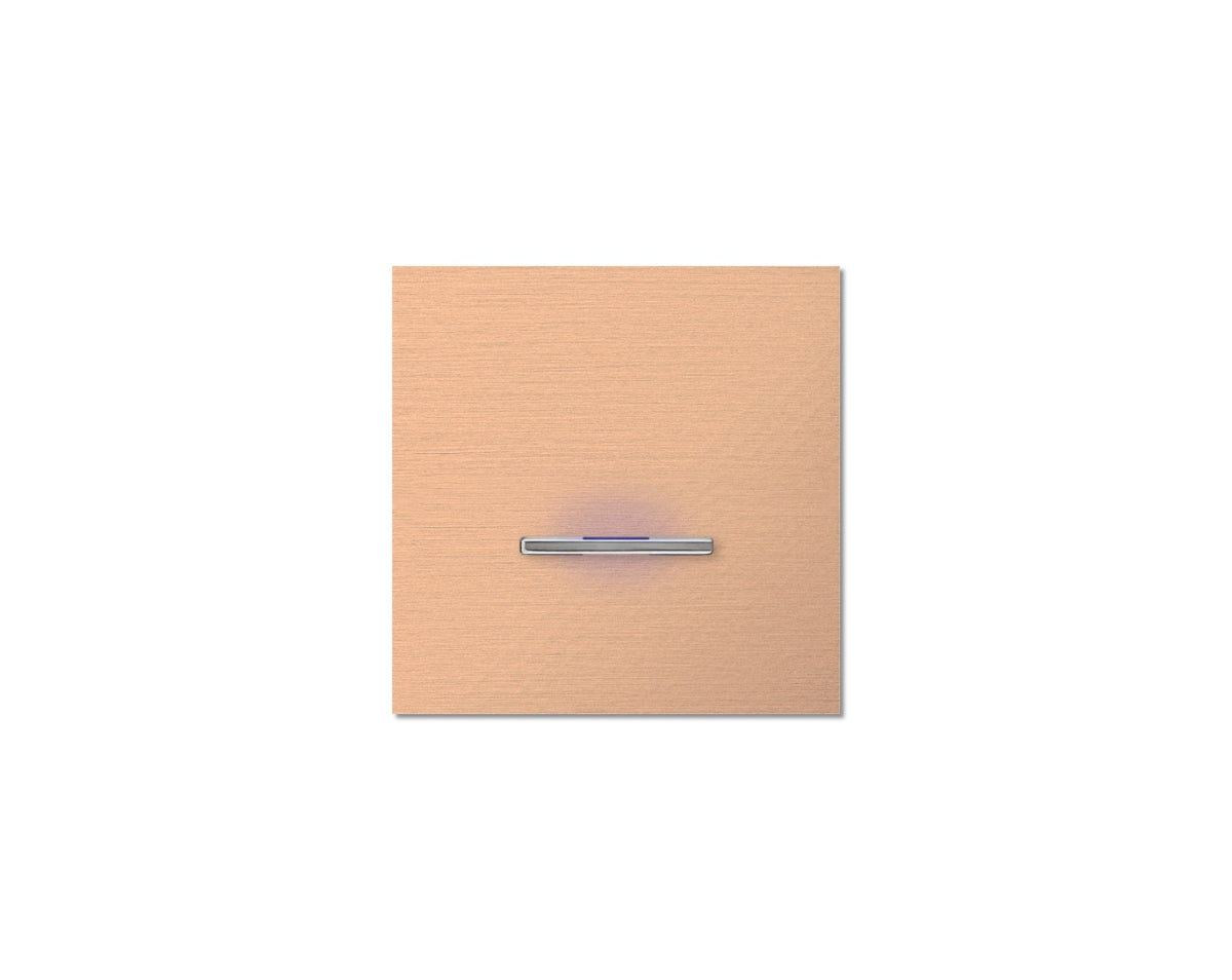 Chopin - 1-gang - rosé - single lever chrome with LED