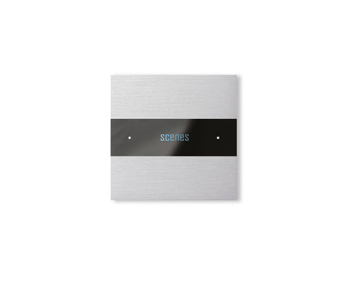 Deseo front - brushed aluminium