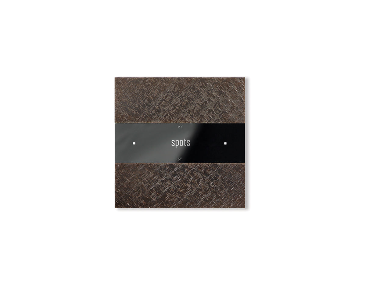 Deseo front - fer forgé bronze