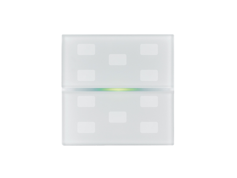 Custom Double Glass - 10 Ch. - White – Eelectron