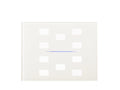 Custom Single Glass - 3 Modules - White – Eelectron