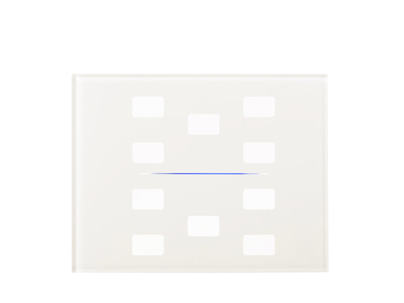 Custom Single Glass - 3 Modules - White – Eelectron