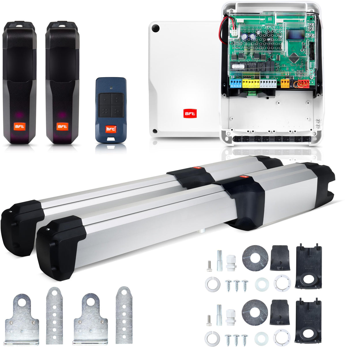 BFT Phobos BT B Double Swing Gate Kit 24 V