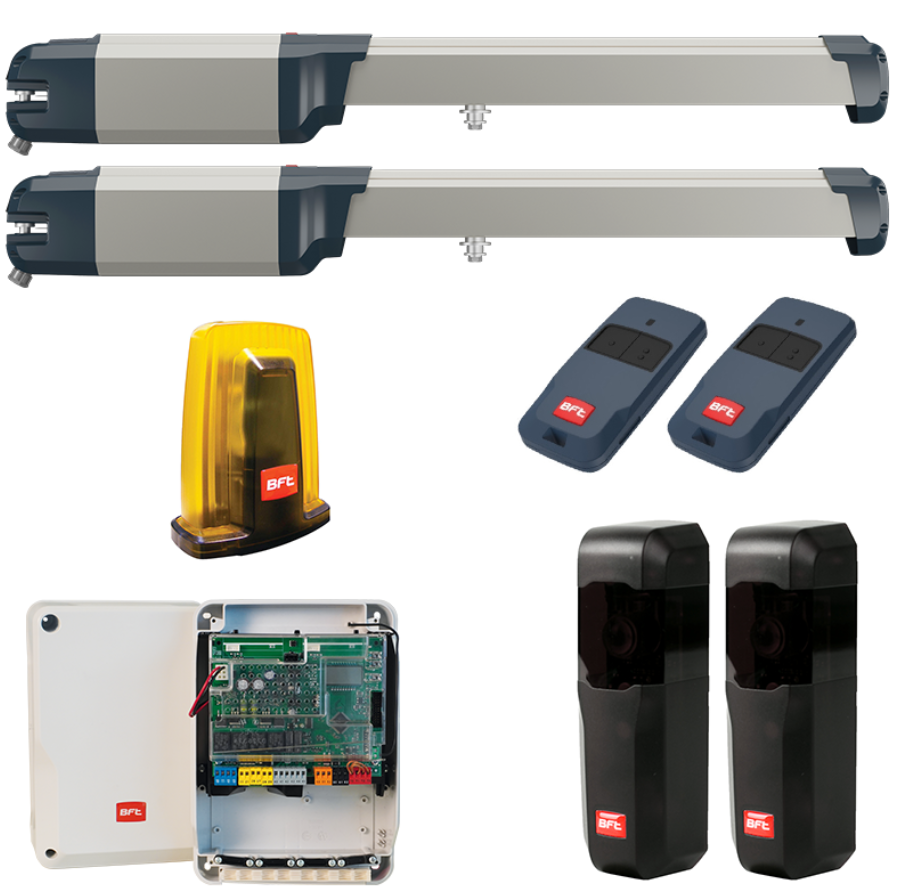 BFT Phobos BT B Double Swing Gate Kit 24 V