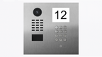DoorBird D2201IKH IP Video Intercom, 1 Call Button, with Info Module and Keypad – Stainless steel V2A
