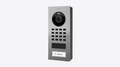 DoorBird D1101V IP Video Intercom, 1 Call Button, Surface-mount – Stainless steel V2A