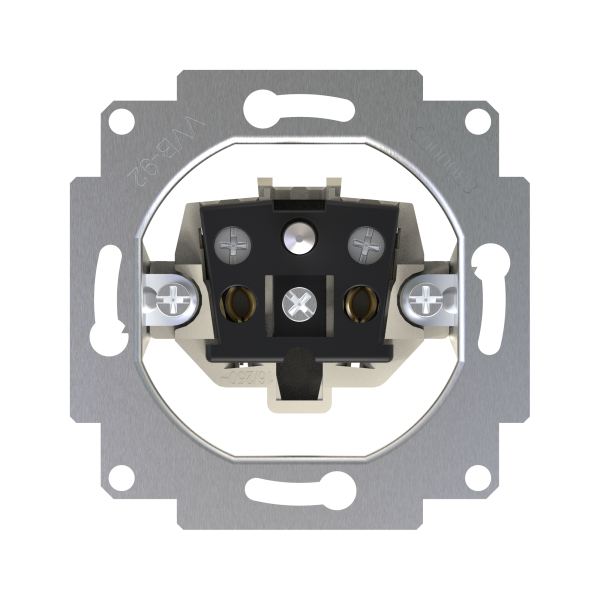 ZS55/ZS70. French socket insert 16 A / 250 V ~ - screw terminals (without cover) by Zennio
