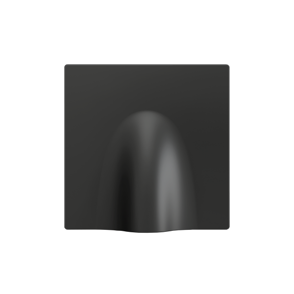 ZS55. Cable outlet cover 55x55 mm - Anthracite by Zennio
