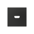 ZS55. Cover for HDMI insert 55x55 mm - Anthracite by Zennio