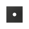 ZS55. Cover for jack 3.5mm insert 55x55 mm - Anthacite by Zennio
