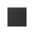 ZS55. Blind cover 55x55 mm - Anthracite. Metallic plate (ZACHOLD33) is needed but not included by Zennio