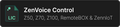 ZenVoice. Voice Control License for Z50, Z70, Z100, RemoteBOX & ZennIoT. Remote Control License is needed ( Ref. ZLIC70RCB/8500006) by Zennio