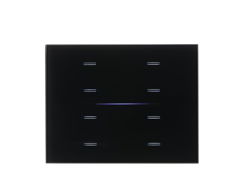 Single Glass - 8 Ch. - 3 Modules - Black – Eelectron