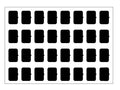 Icon Set Sheet Blank - Set A - Black- 32 Icons – Eelectron