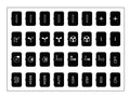 Icon Set Sheet - Set C - Black - 32 Icons – Eelectron