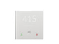 Single Glass - Door Panel - 2 Ch. - Line Series - White – Eelectron