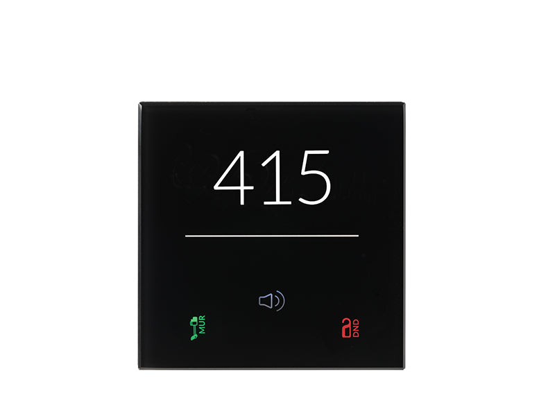 Single Glass - Door Panel - 2 Ch. - Line Series - Black – Eelectron