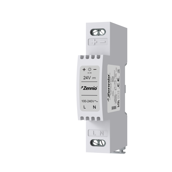 Power Supply 24VDC 0.75A (out)/ 110-230VAC (in). 1 DIN-rail unit by Zennio