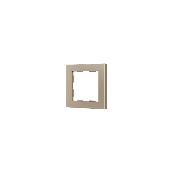ZS55. 1-gang Frame - Champagne by Zennio
