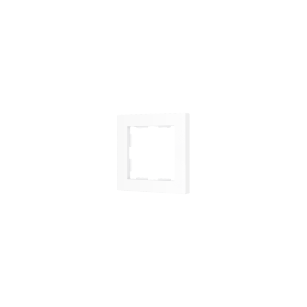 ZS55. 1-gang Frame - Matt white by Zennio