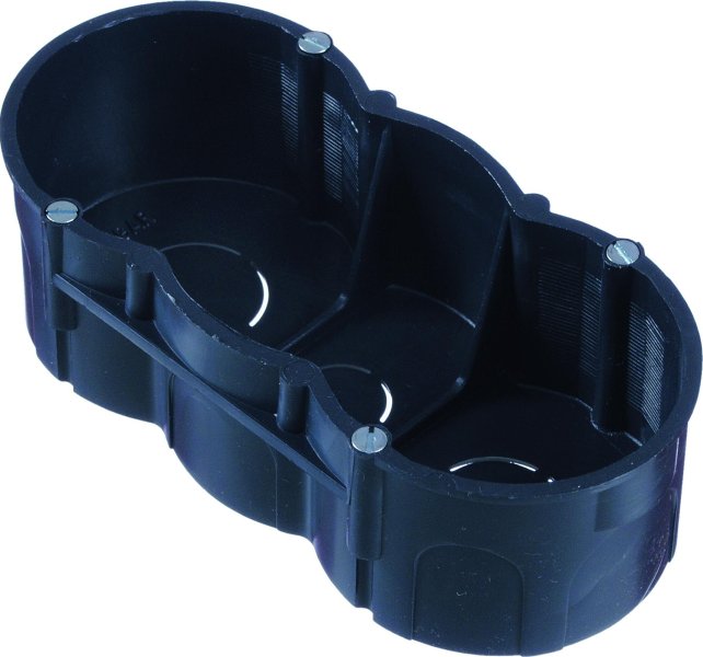 Standard double back box for Z70/Z100 by Zennio