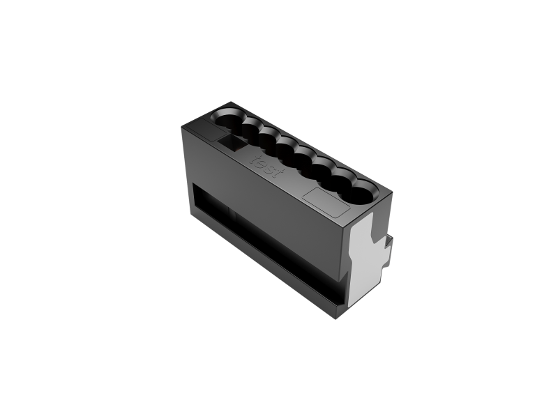 8-conductor micro connector for junction boxes. Grey by Zennio