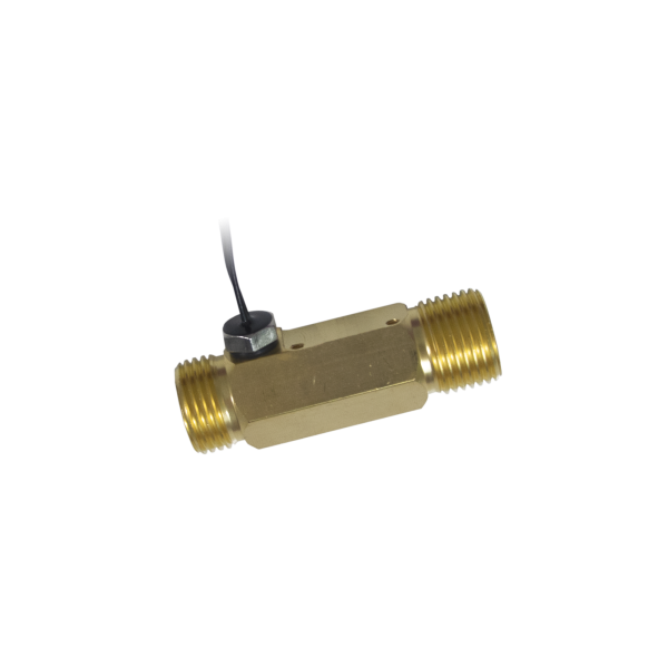 1/2" pipe nipple with temperature probe (male-male) by Zennio