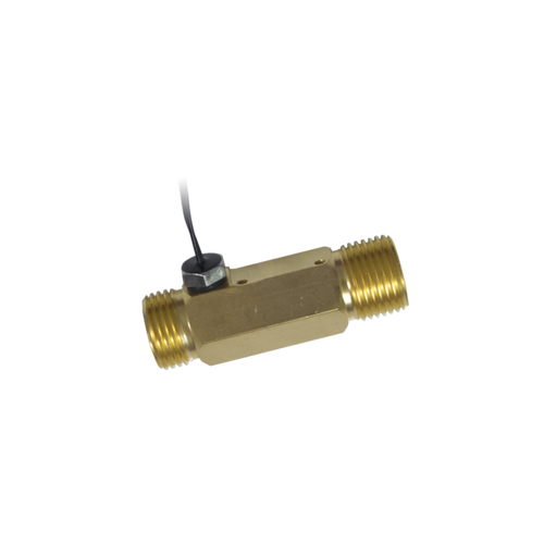1/2" pipe nipple with temperature probe (male-male) by Zennio