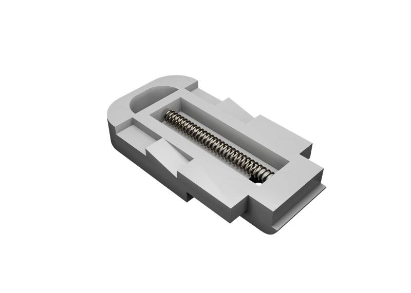 Clip for DIN rail installation (spare part) by Zennio