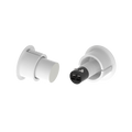 Magnetic contact for flush mounting in iron/steel (metallic) door or window - white by Zennio