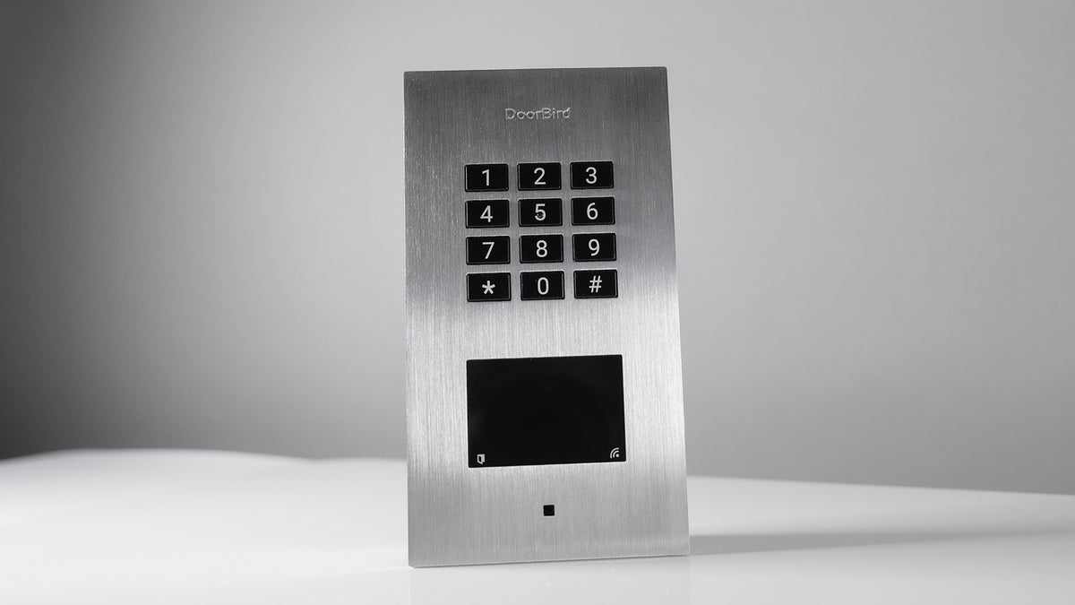 DoorBird A1121 IP Access Control Device, Keypad and RFID, Flush-mount