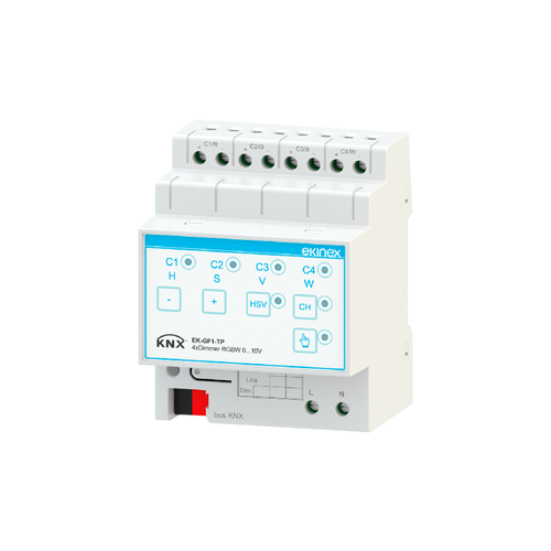 4-fold 0-10 V actuator - Ekinex