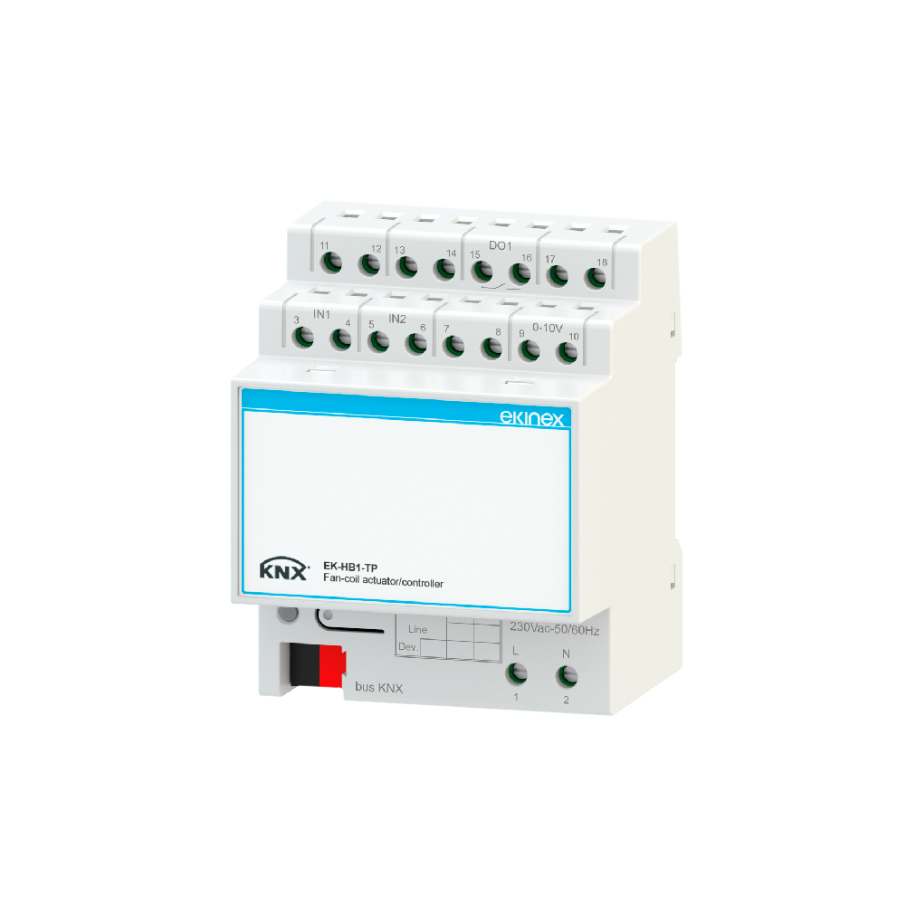 Fancoil controller 0-10 V - Ekinex
