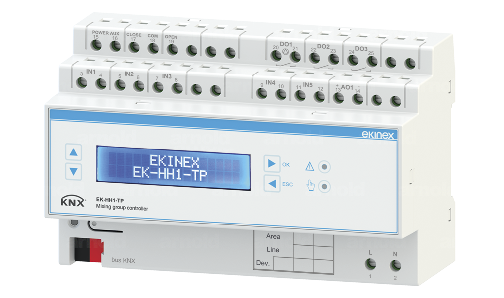 Mixing group controller - Ekinex