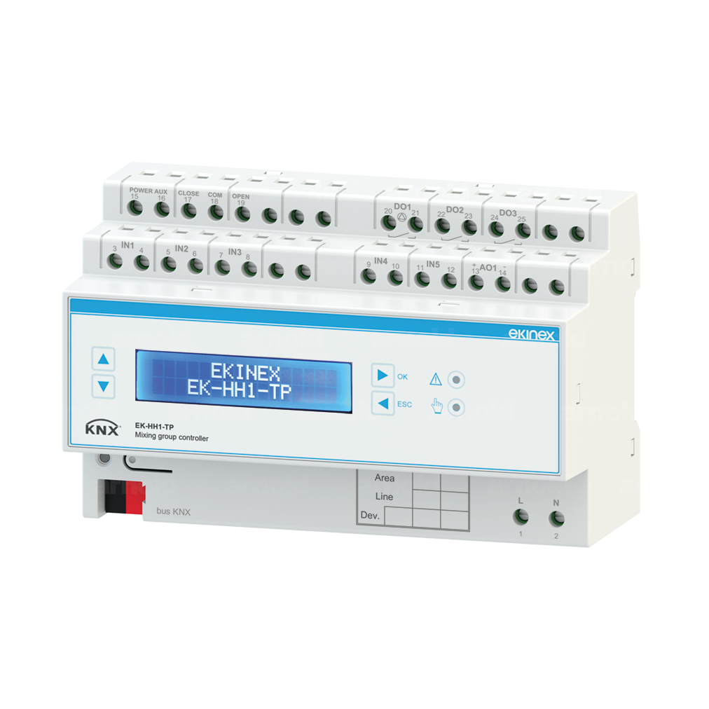 Mixing group controller - Ekinex