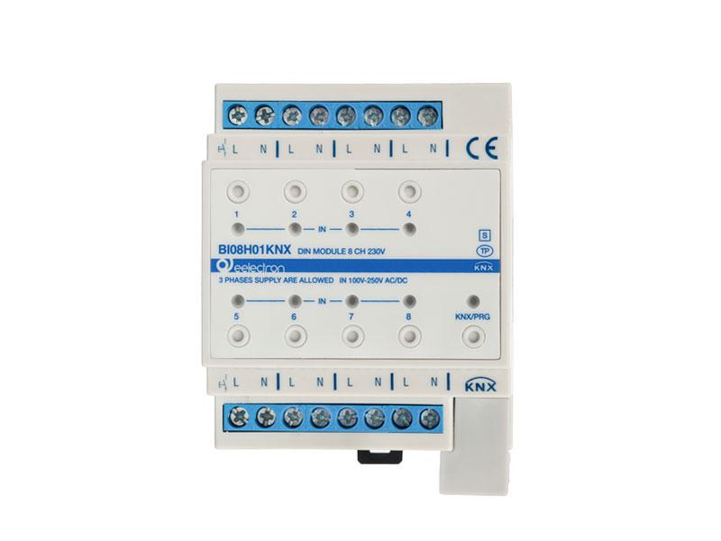 Universal Din Module 8 In High Voltage 100-250 V Ac/Dc – Eelectron
