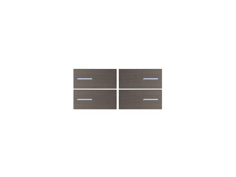 Kit 4 Buttons Thermostat/Humidistat Metal Bronze – Eelectron
