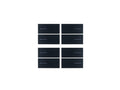 Kit 8 Buttons Painted Plastic Black – Eelectron