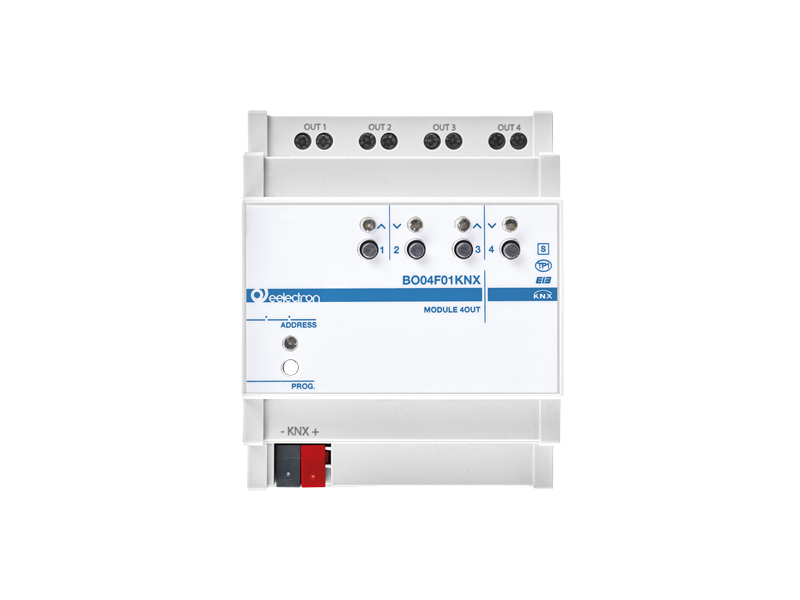 Eelectron KNX 4 OUT PLUS универсальный DIN-актуатор