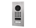 DoorBird D1101V IP Video Intercom, 1 Call Button, Flush-mount