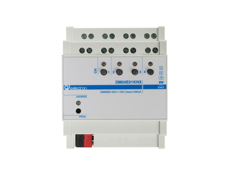 Din 4 Out – 1-10V Dimmer – Eelectron
