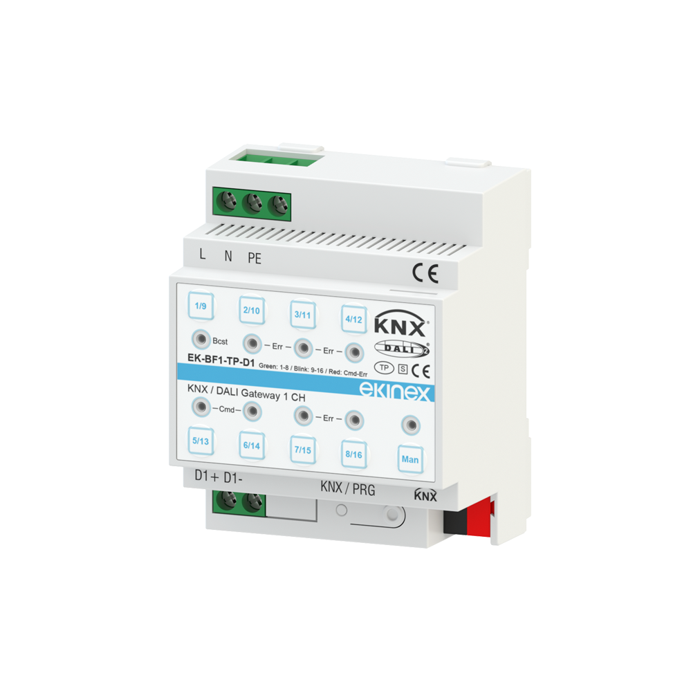 Gateway KNX / DALI 2 channels - Ekinex