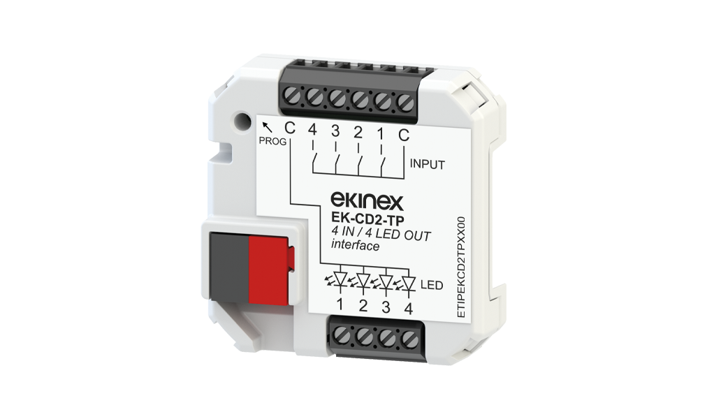 Universal interface CD2 (4 IN / 4 OUT) - Ekinex