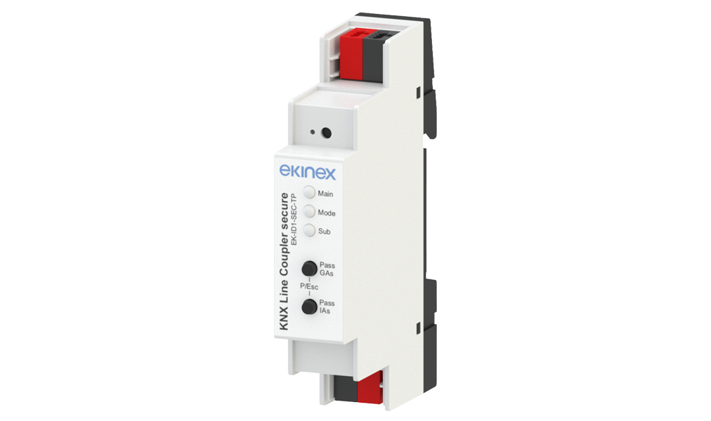 Line/Area/Segment coupler Secure - Ekinex