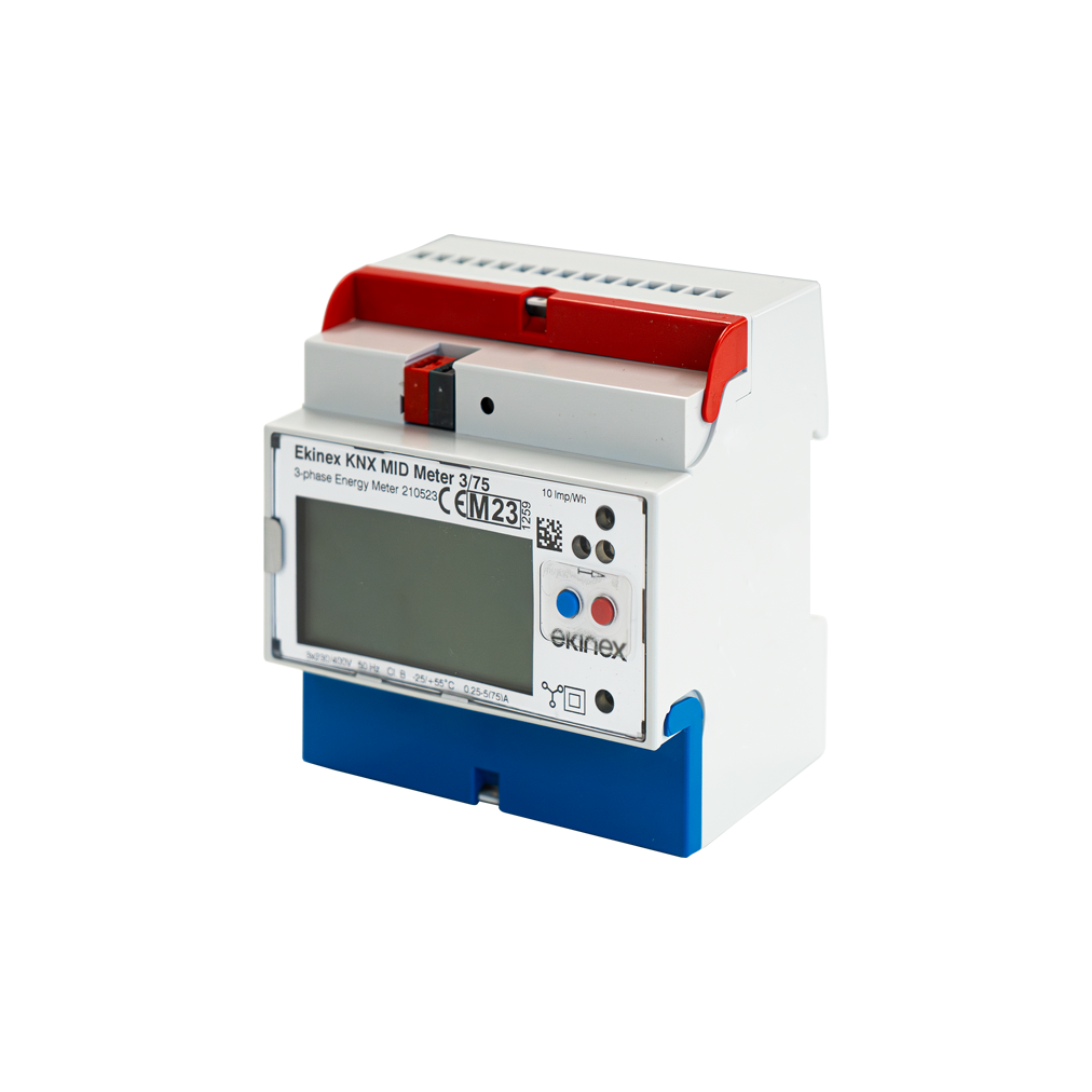 Three-phase MID electricity meter 75A - Ekinex