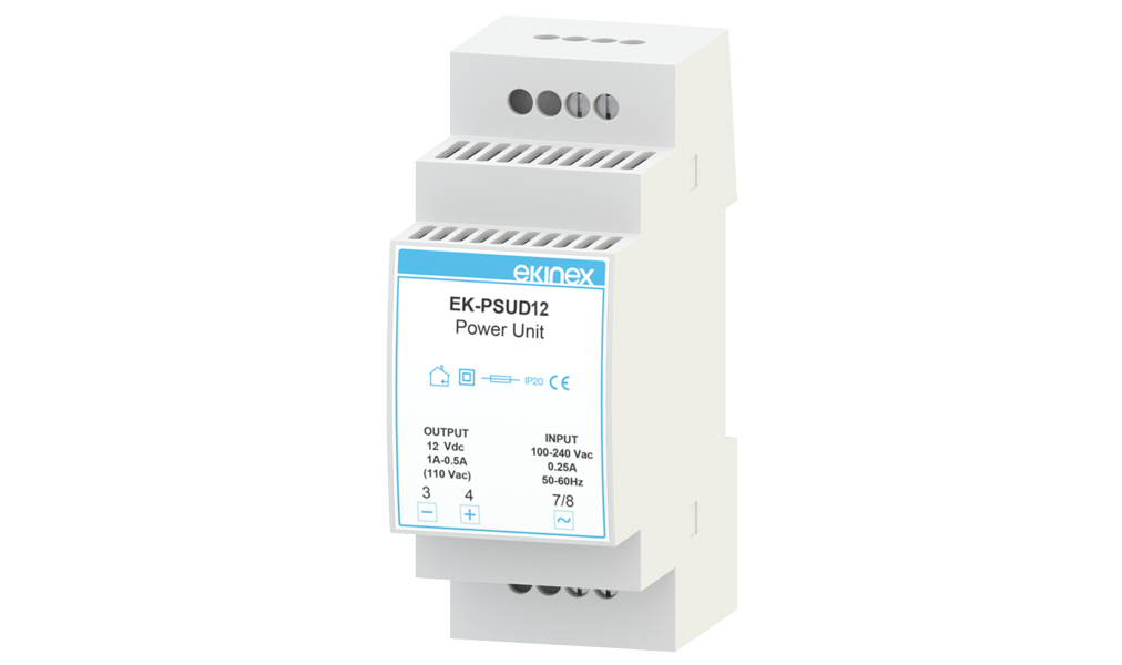 Switching power supply 230Vac 12Vdc 2A - Ekinex