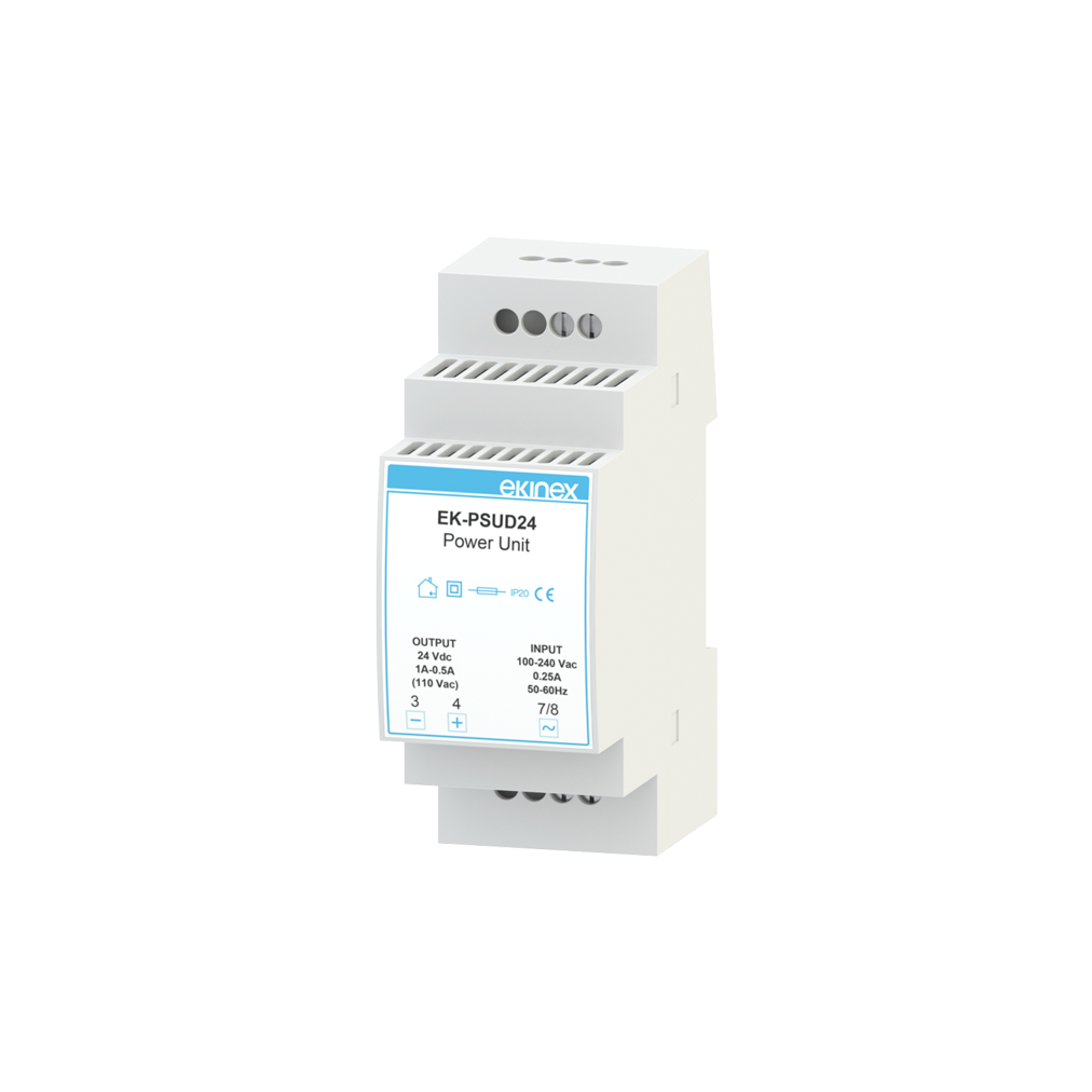 Switching power supply 230Vac 24Vdc 1A - Ekinex